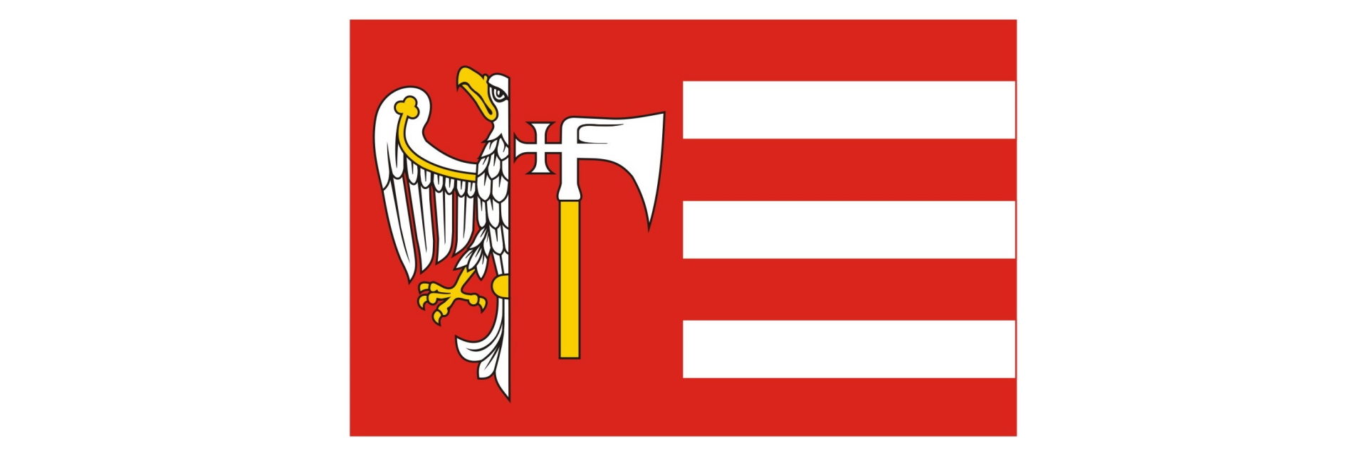 Flaga powiatu wągrowieckiego