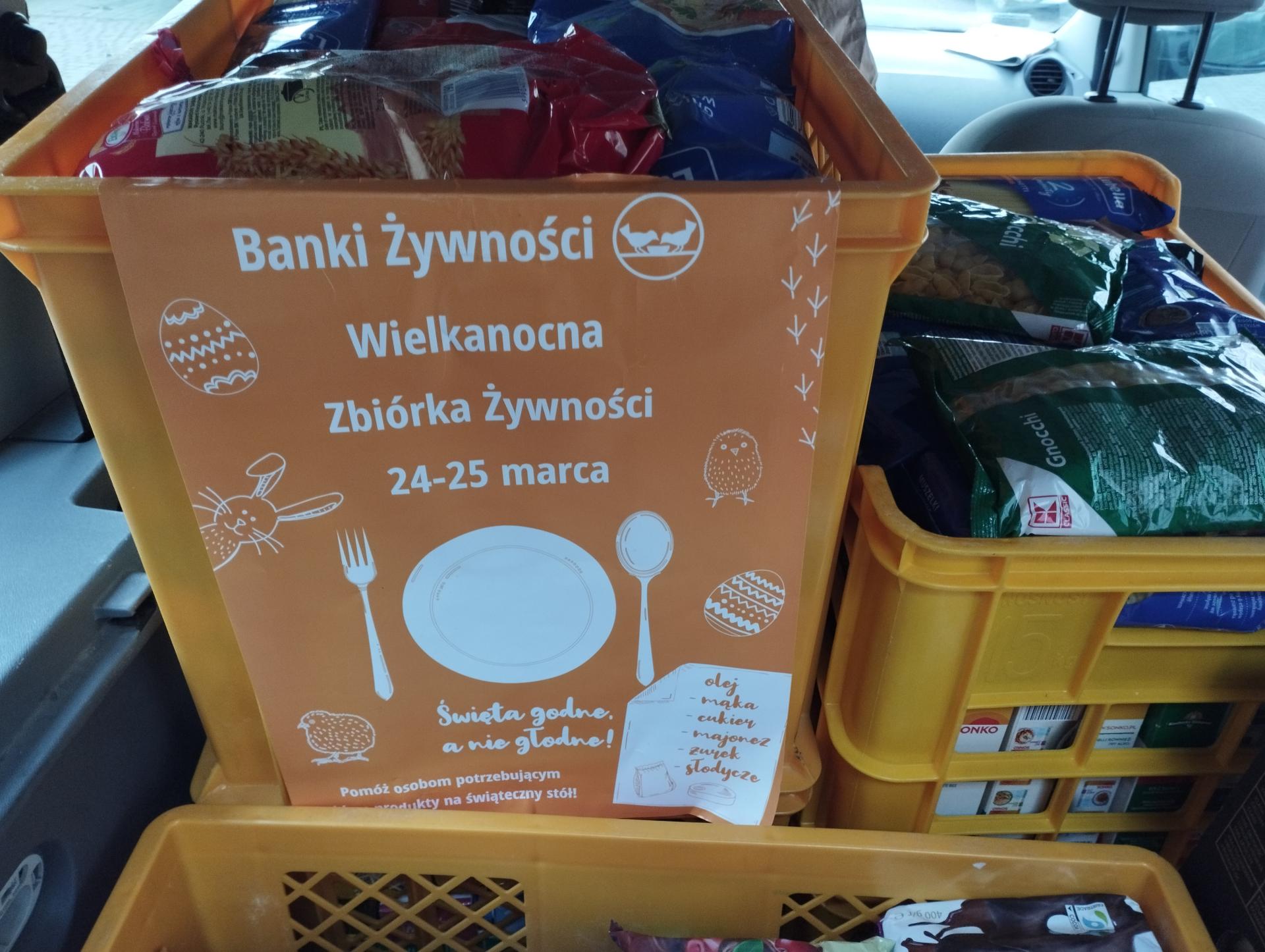 Wielkanocna Zbiórka Żywności „Święta godne, a nie głodne!”