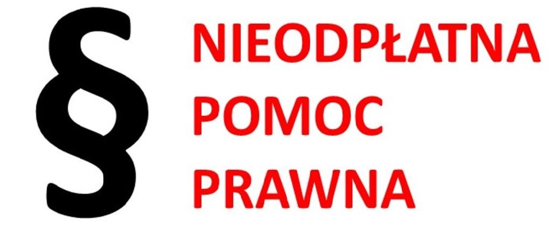 Jednorazowa zmiana dyżuru punktu nieodpłatnej pomocy prawnej  w Damasławku