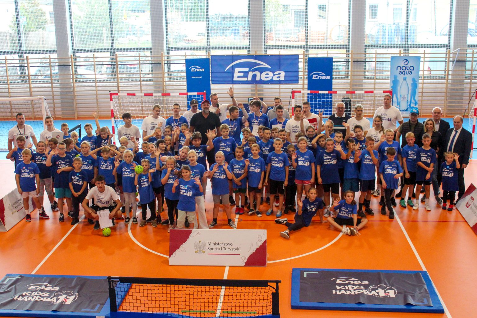 Turniej Enea Kids Handball w Zespole Szkół nr 1 w Wągrowcu