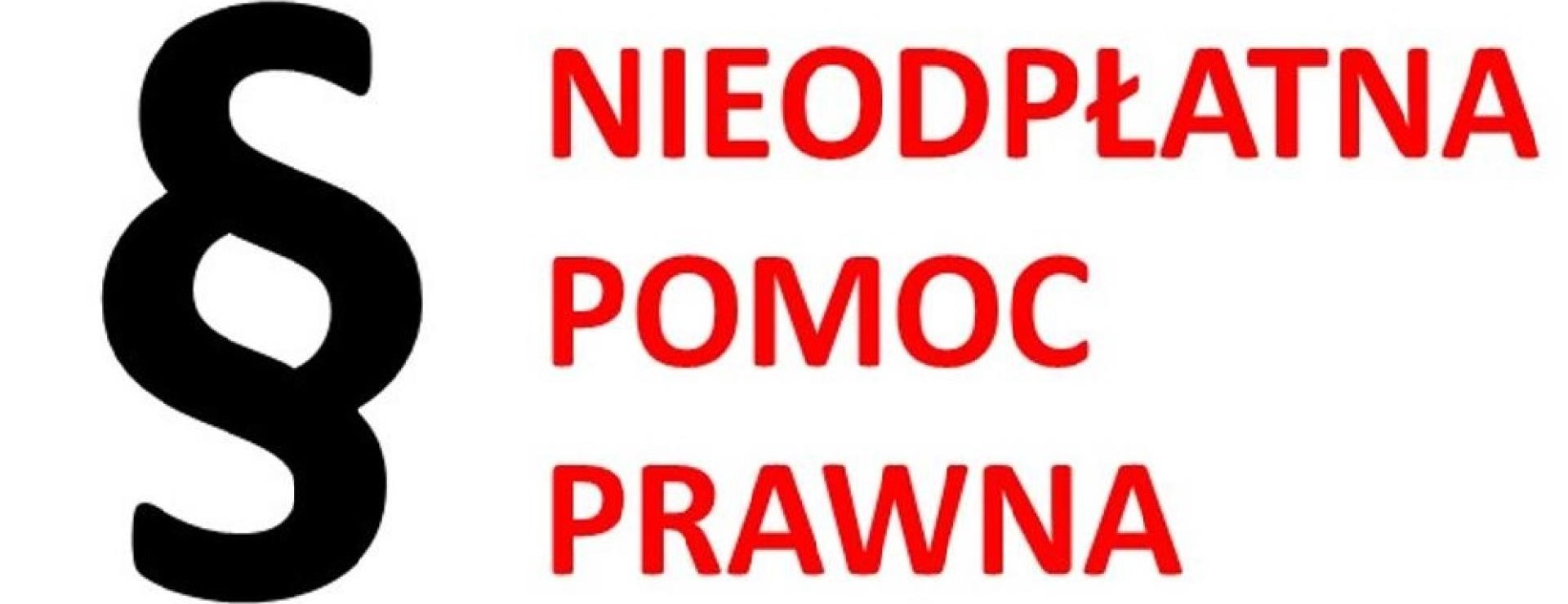 Jednorazowa zmiana dyżuru punktu nieodpłatnej pomocy prawnej w Urzędzie Gminy Damasławek