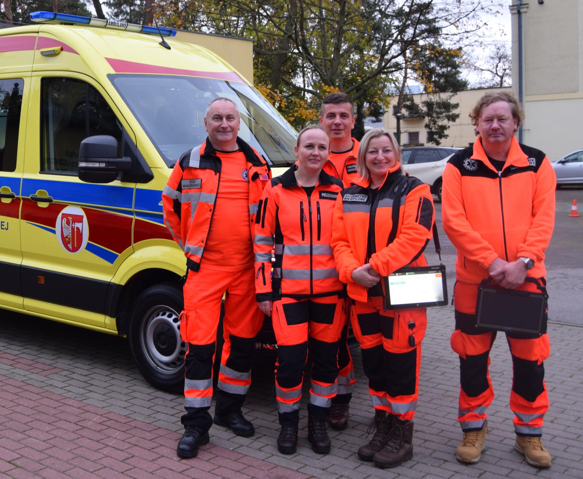 Nowy ambulans dla Zespołu Ratownictwa Medycznego wągrowieckiego szpitala