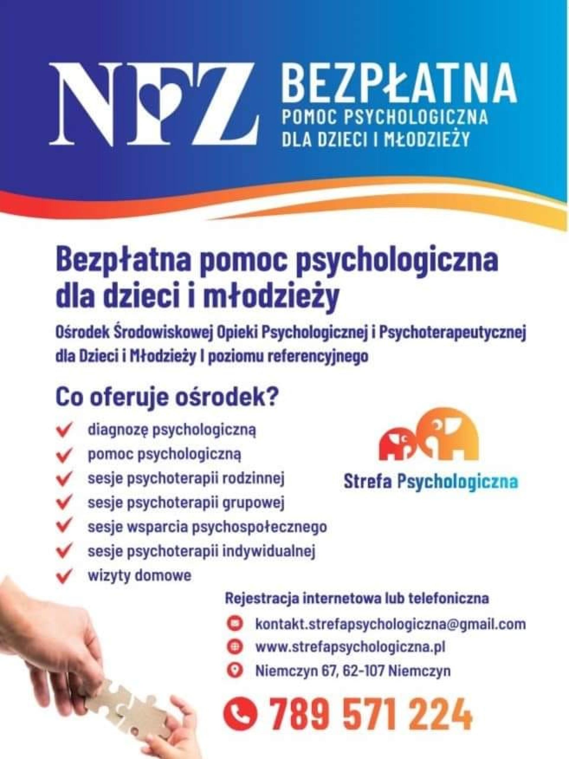 Strefa Psychologiczna w Niemczynie