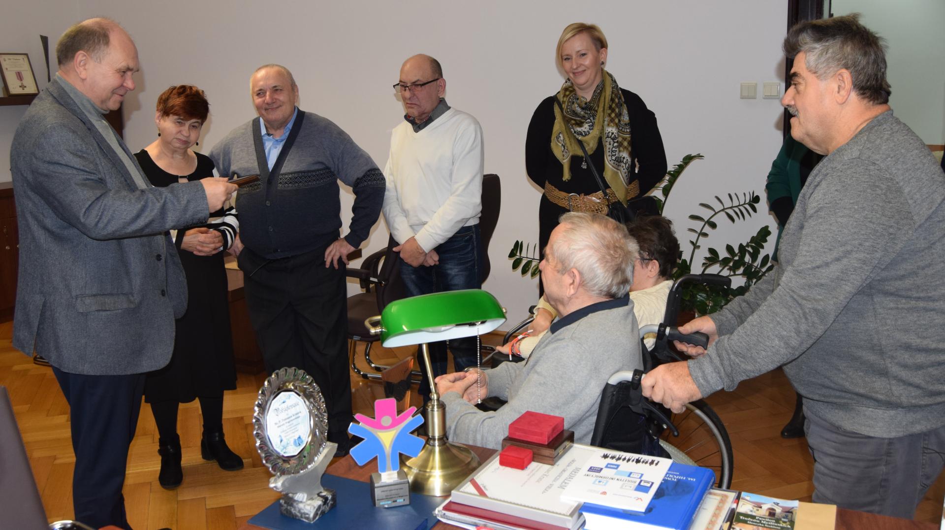 Starostwo Powiatowe w Wągrowcu odwiedzili Seniorzy z DPS