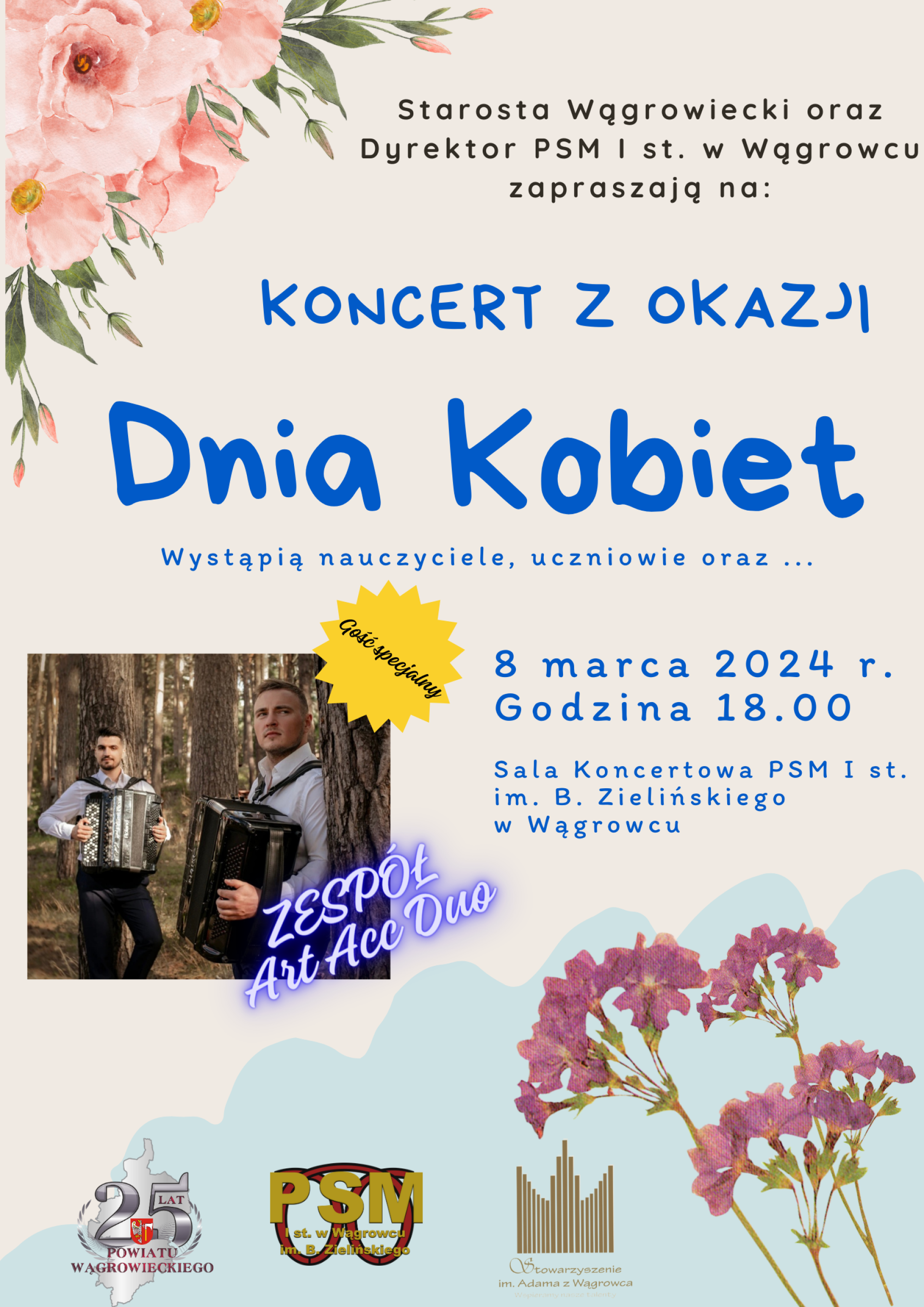 Zapraszamy do PSM na wyjątkowy koncert z okazji Dnia Kobiet