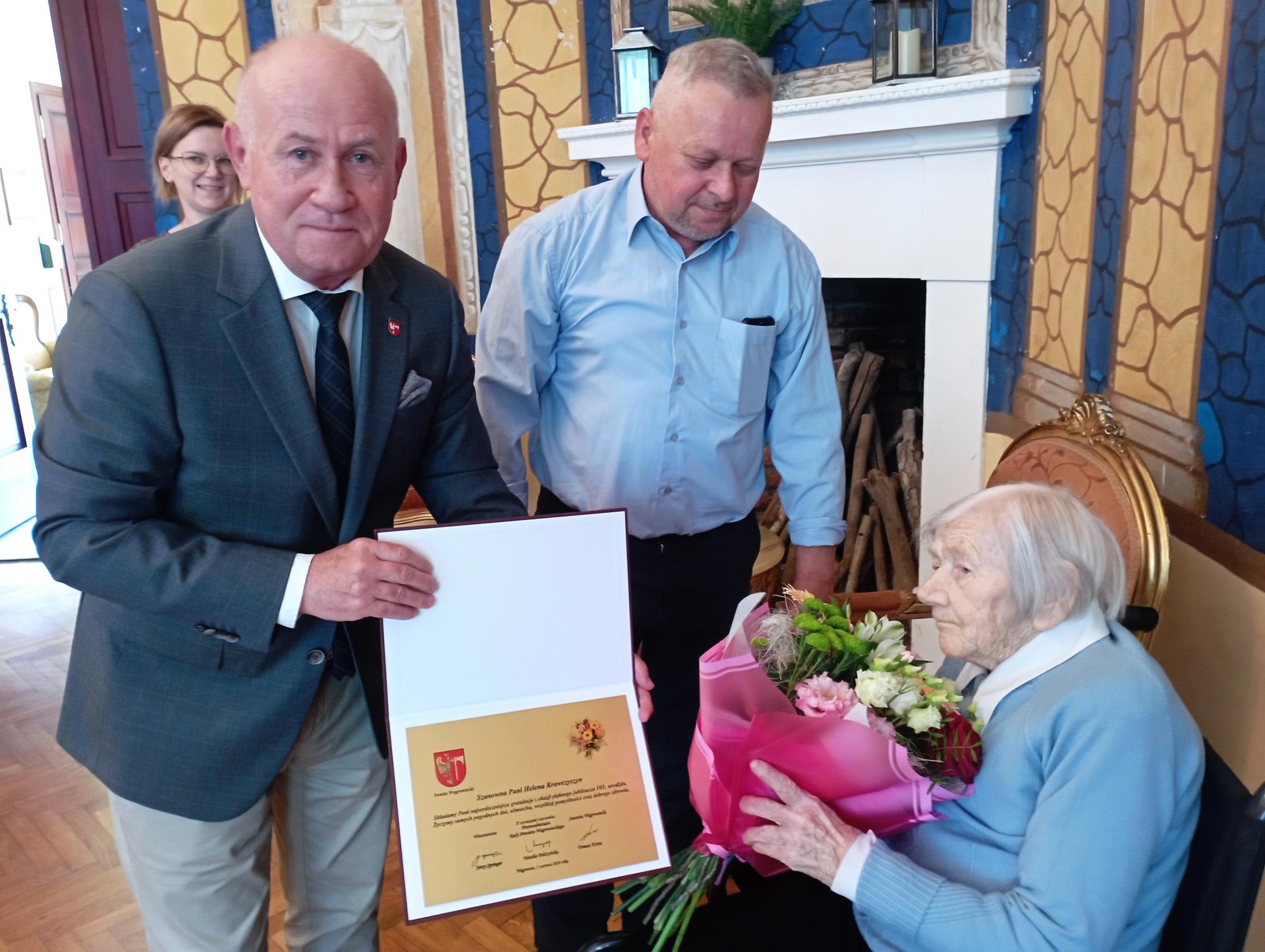 103. urodziny Pani Heleny Krawczyszyn