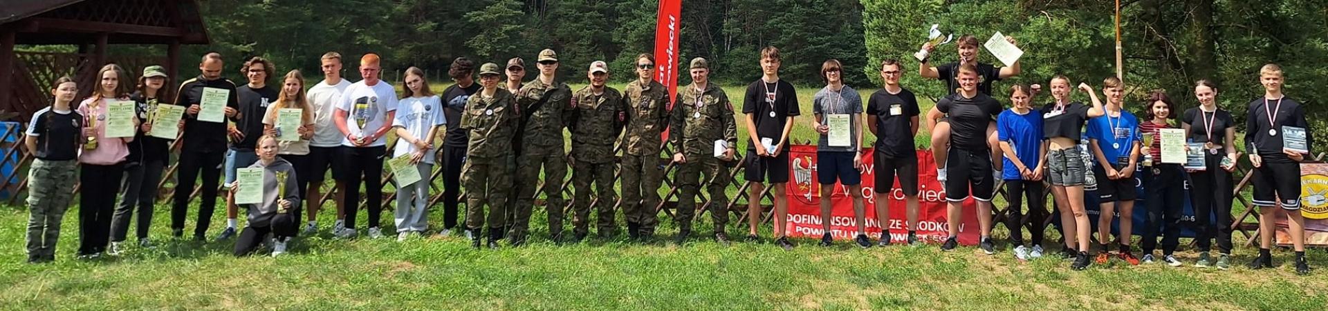 II  Powiatowa Spartakiada Sportów Obronnych - KOBYLEC 2024 ”