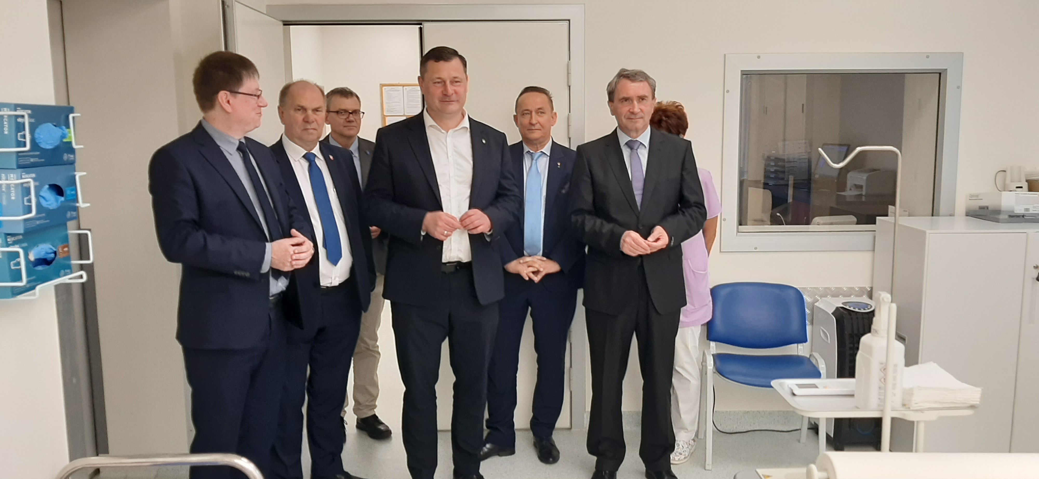 Ministrowie z wizytą w Szpitalu Powiatowym