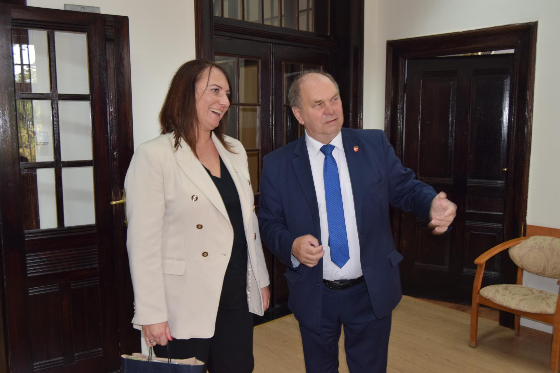 Wicewojewoda Wielkopolska z wizytą w powiecie wągrowieckim