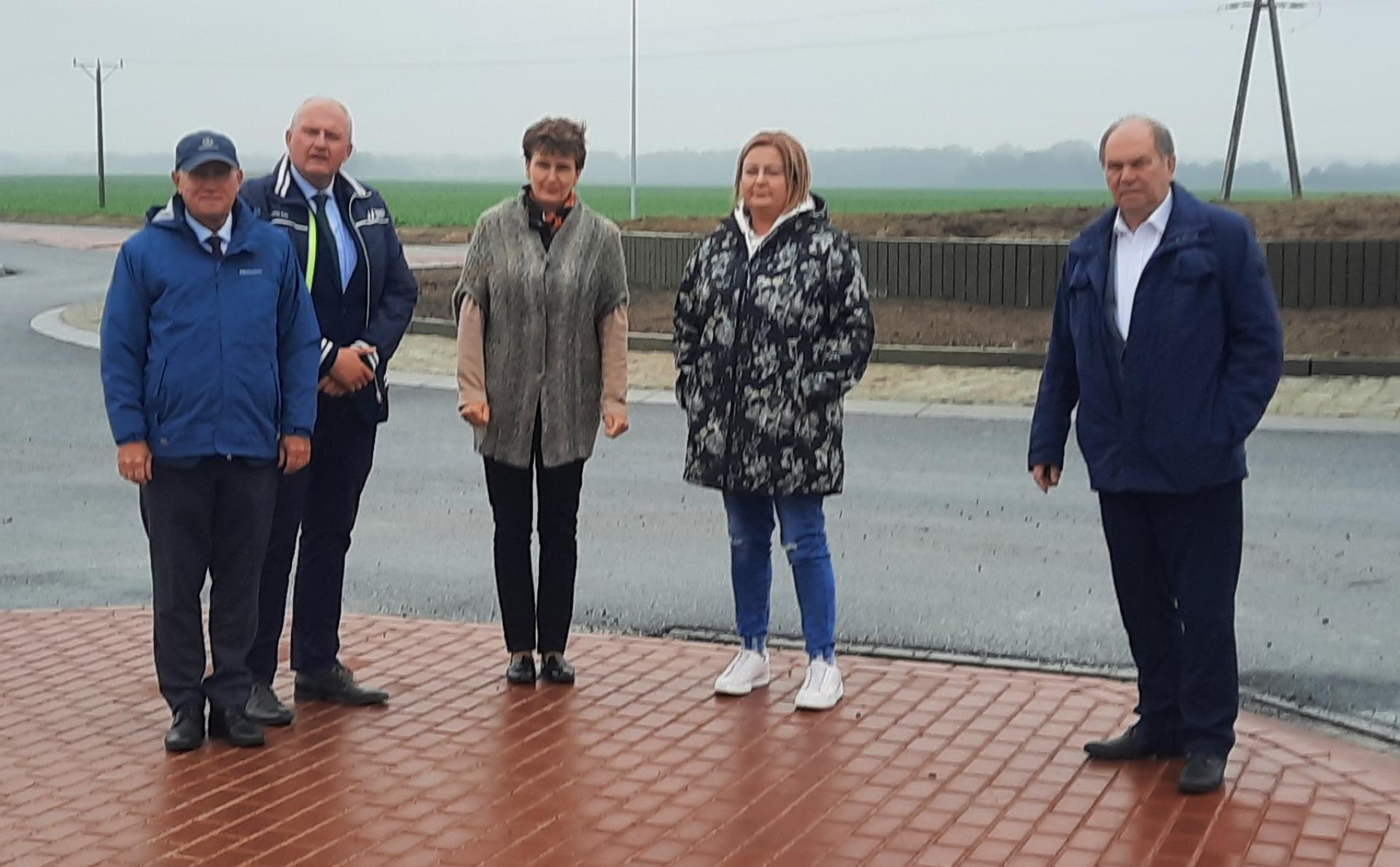 Członkowie Zarządu Powiatu Wągrowieckiego zwizytowali inwestycje drogowe