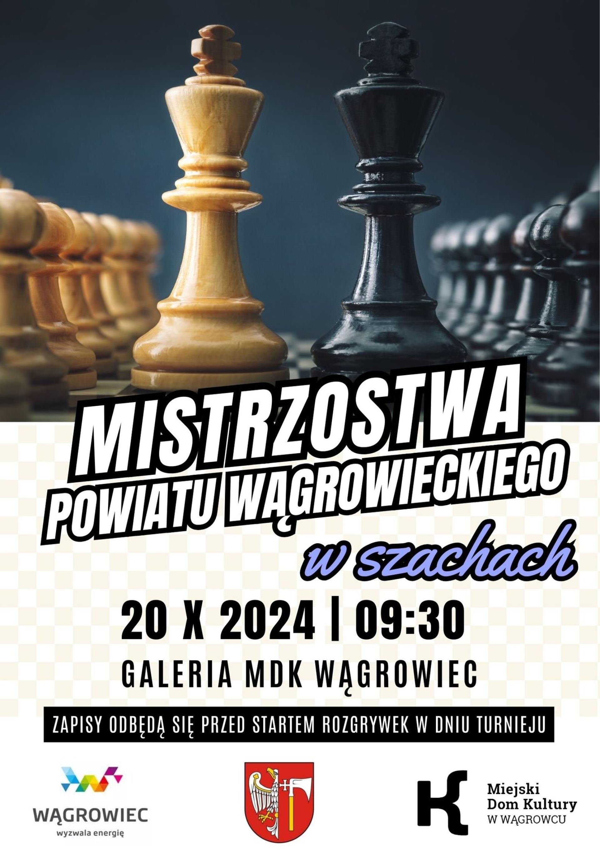 Mistrzostwa Powiatu Wągrowieckiego w Szachach
