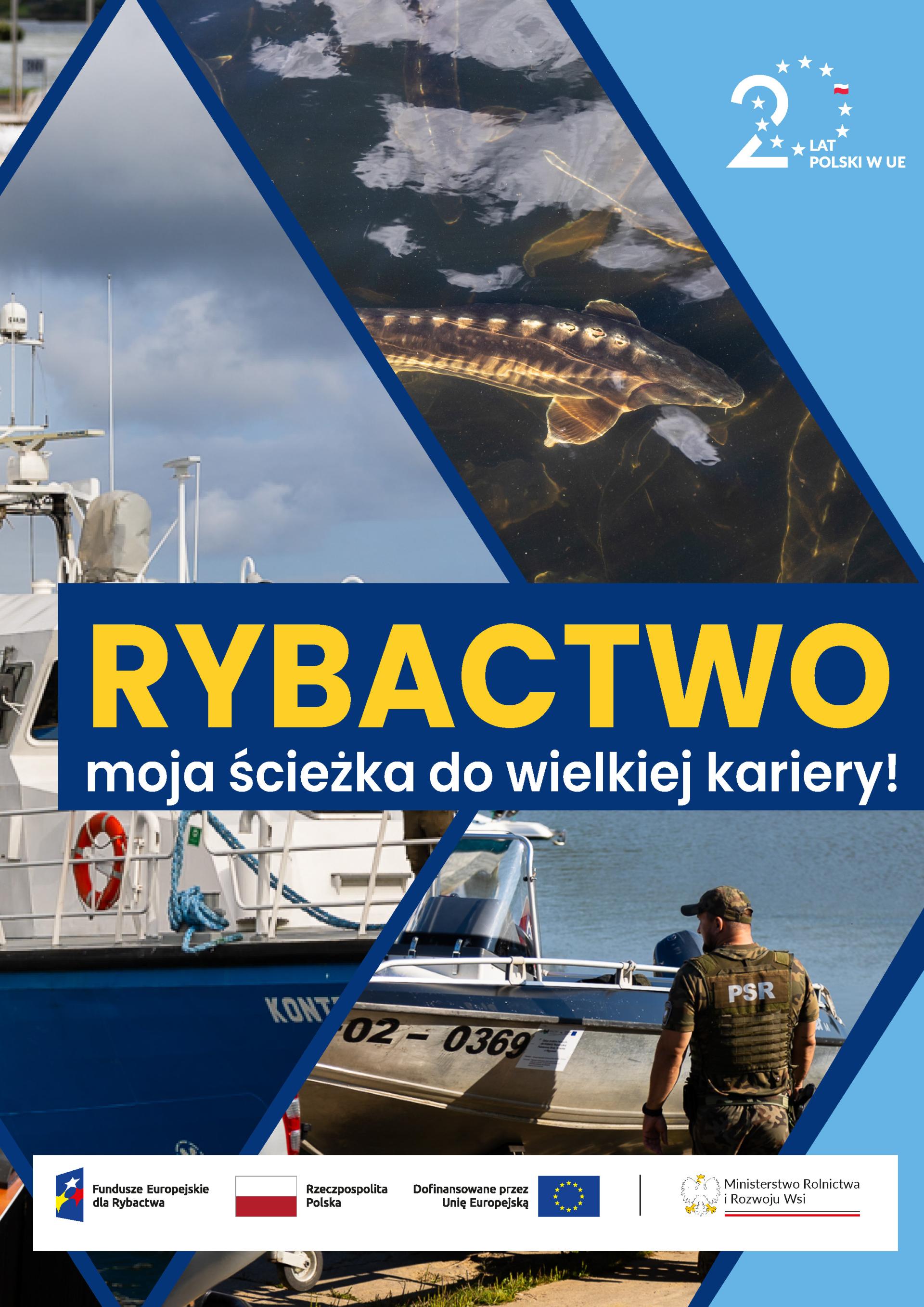 „Rybactwo – moja ścieżka do wielkiej kariery” – publikacja dotycząca zawodów związanych z rybactwem