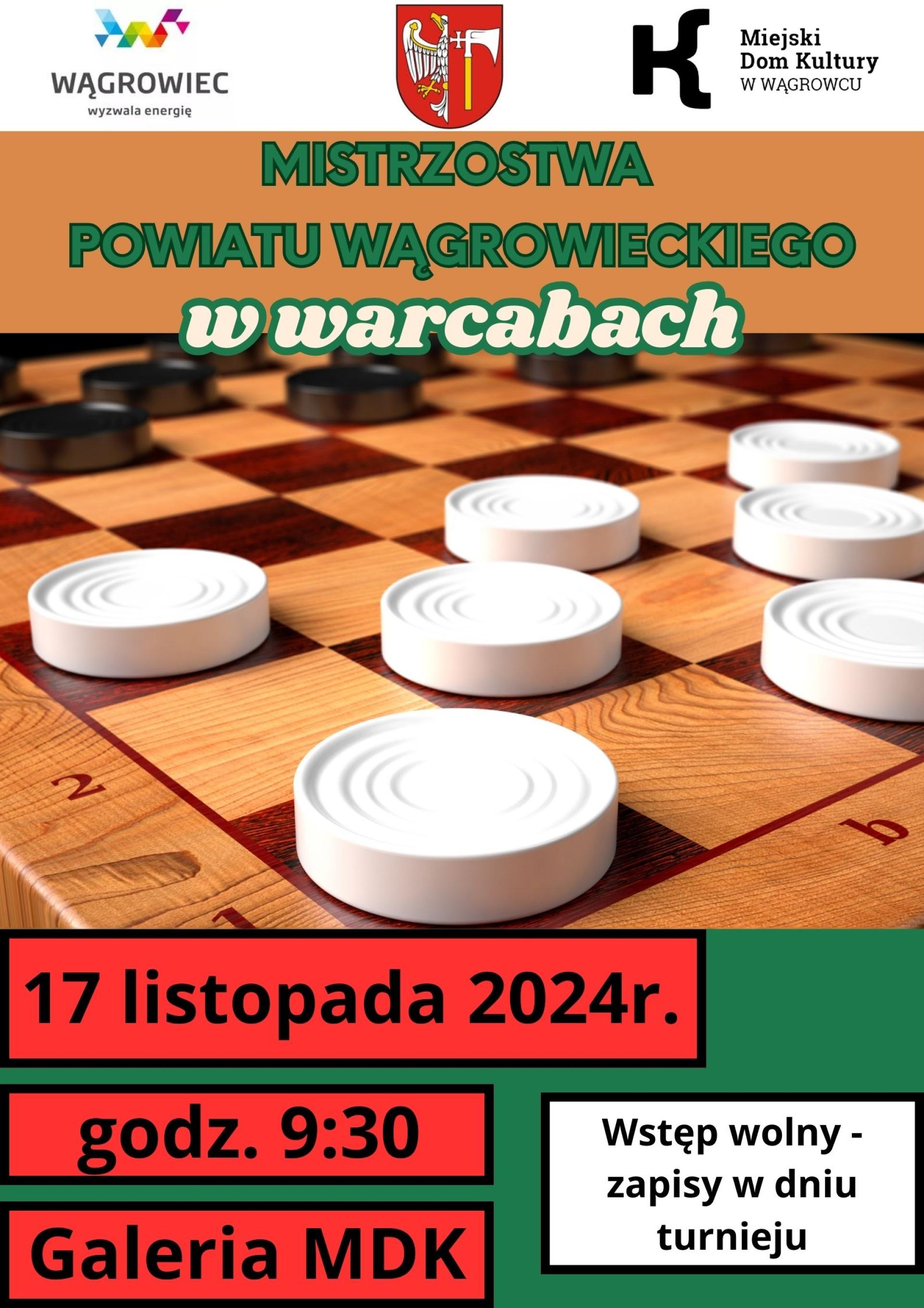 Mistrzostwa Powiatu Wągrowieckiego w warcabach