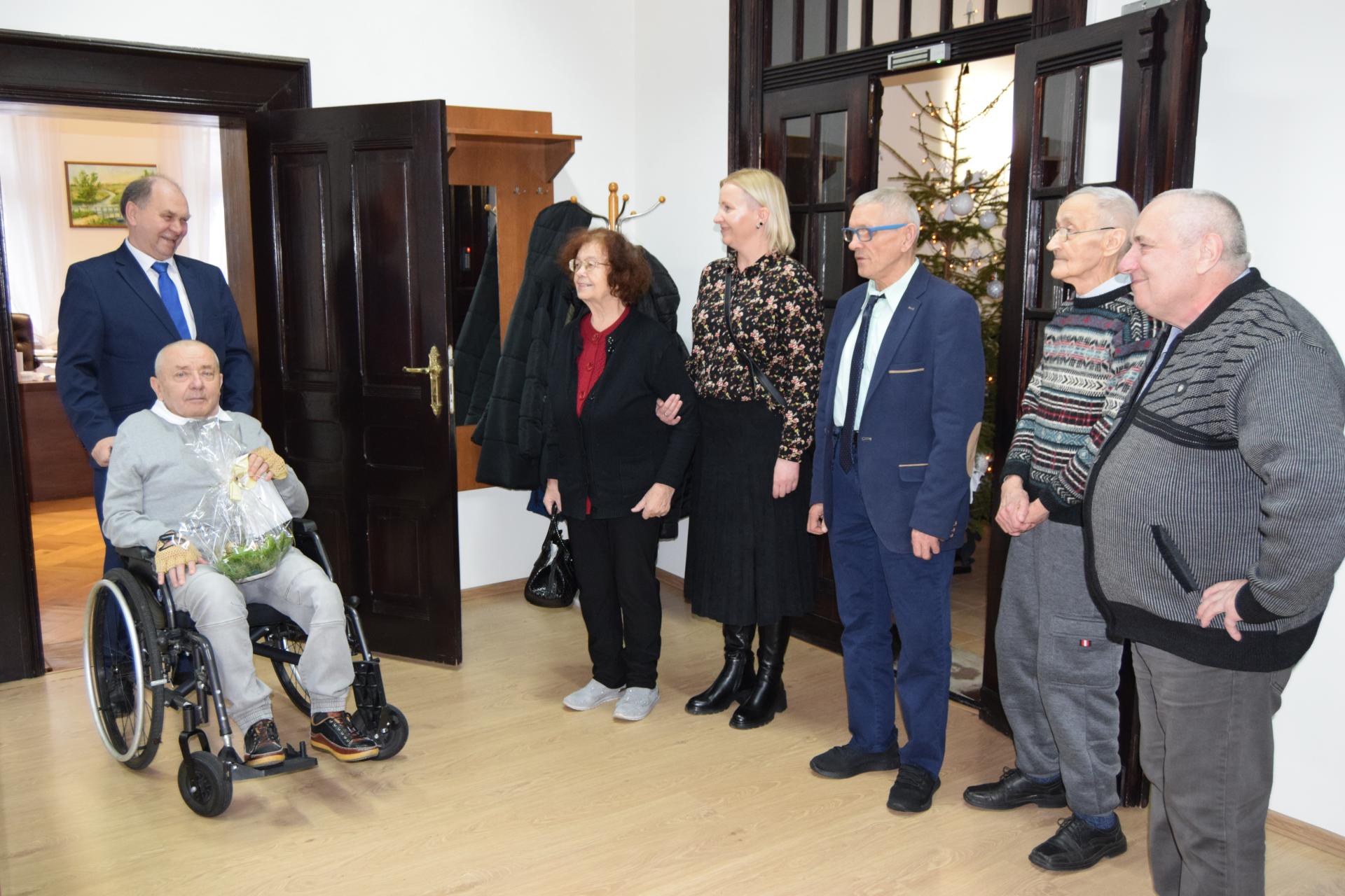 Starostwo Powiatowe w Wągrowcu odwiedzili Seniorzy z DPS