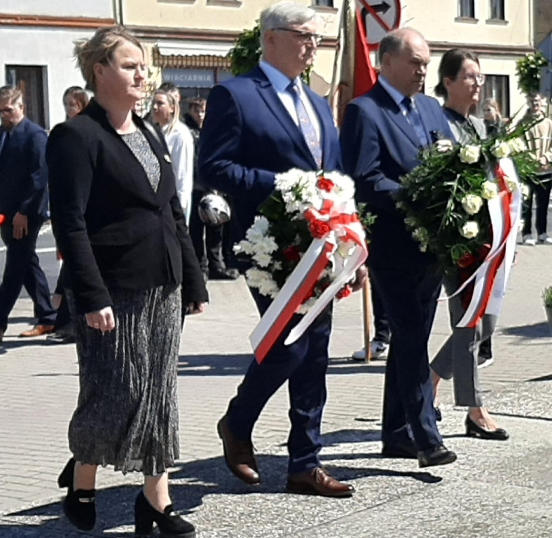 Starosta Wągrowiecki uczcił Narodowy Dzień Zwycięstwa w Damasławku