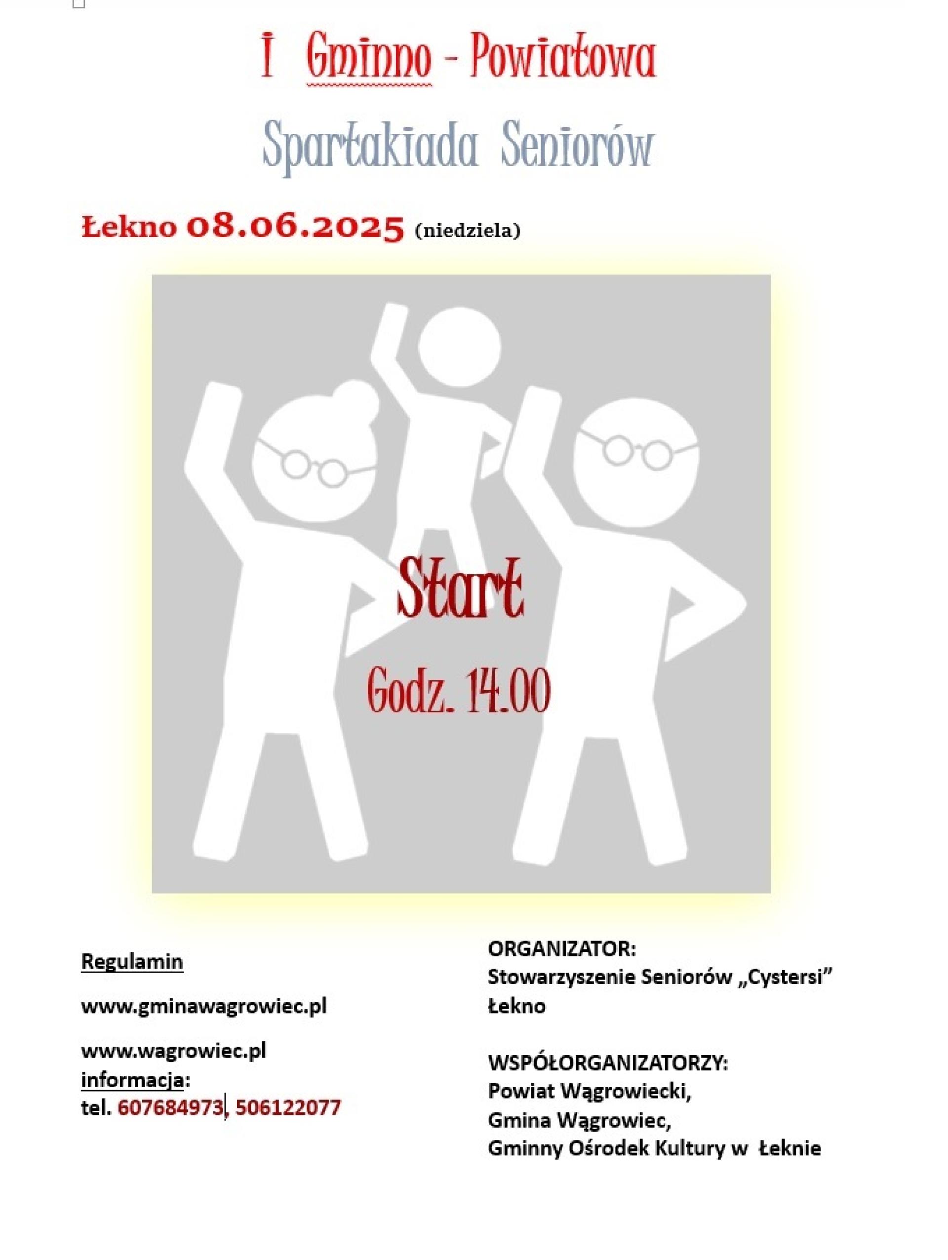 I Gminno – Powiatowa Spartakiada Seniorów