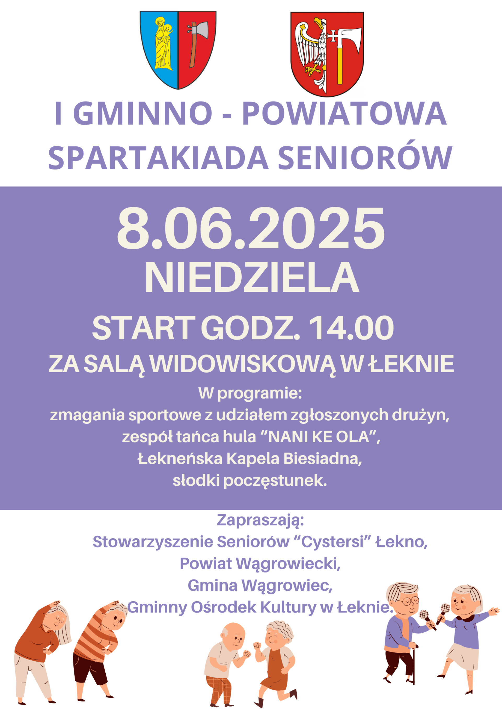 I Gminno – Powiatowa Spartakiada Seniorów