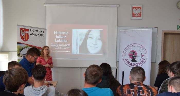 Wykład z zakresu profilaktyki zdrowotnej dot. hejtu i depresji