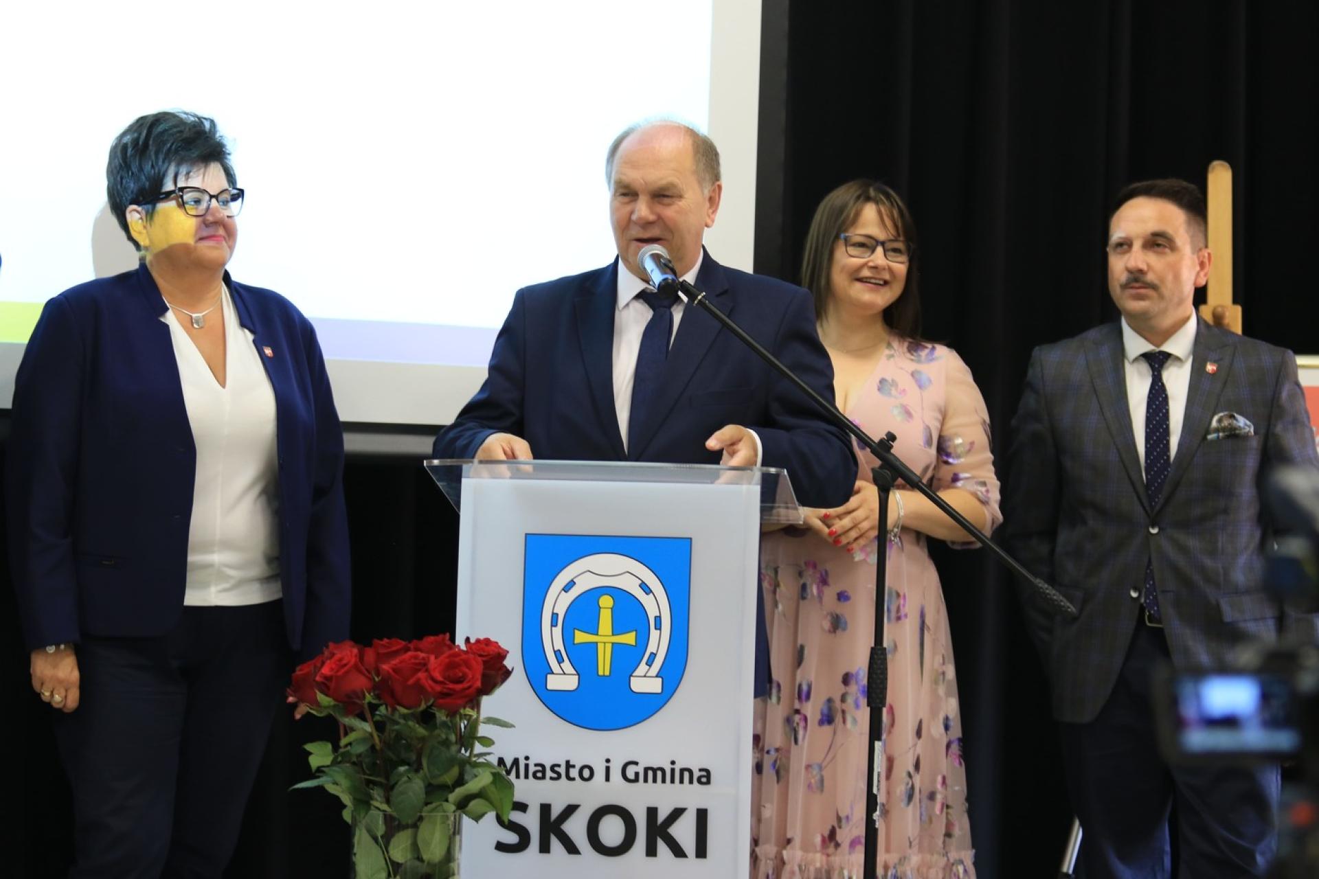 Uroczysta sesja skockiego samorządu
