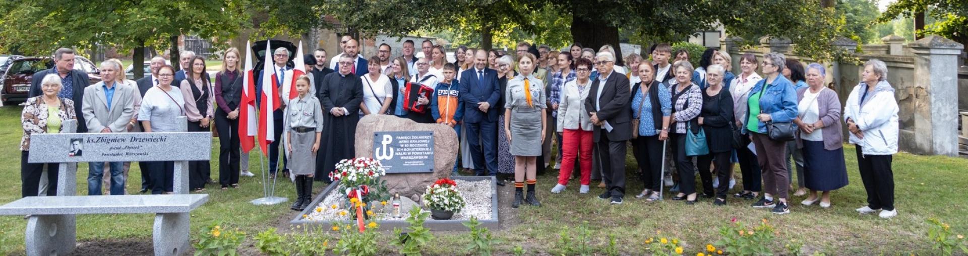 Uroczystość związana z upamiętnieniem 81. rocznicy wybuchu Powstania Warszawskiego