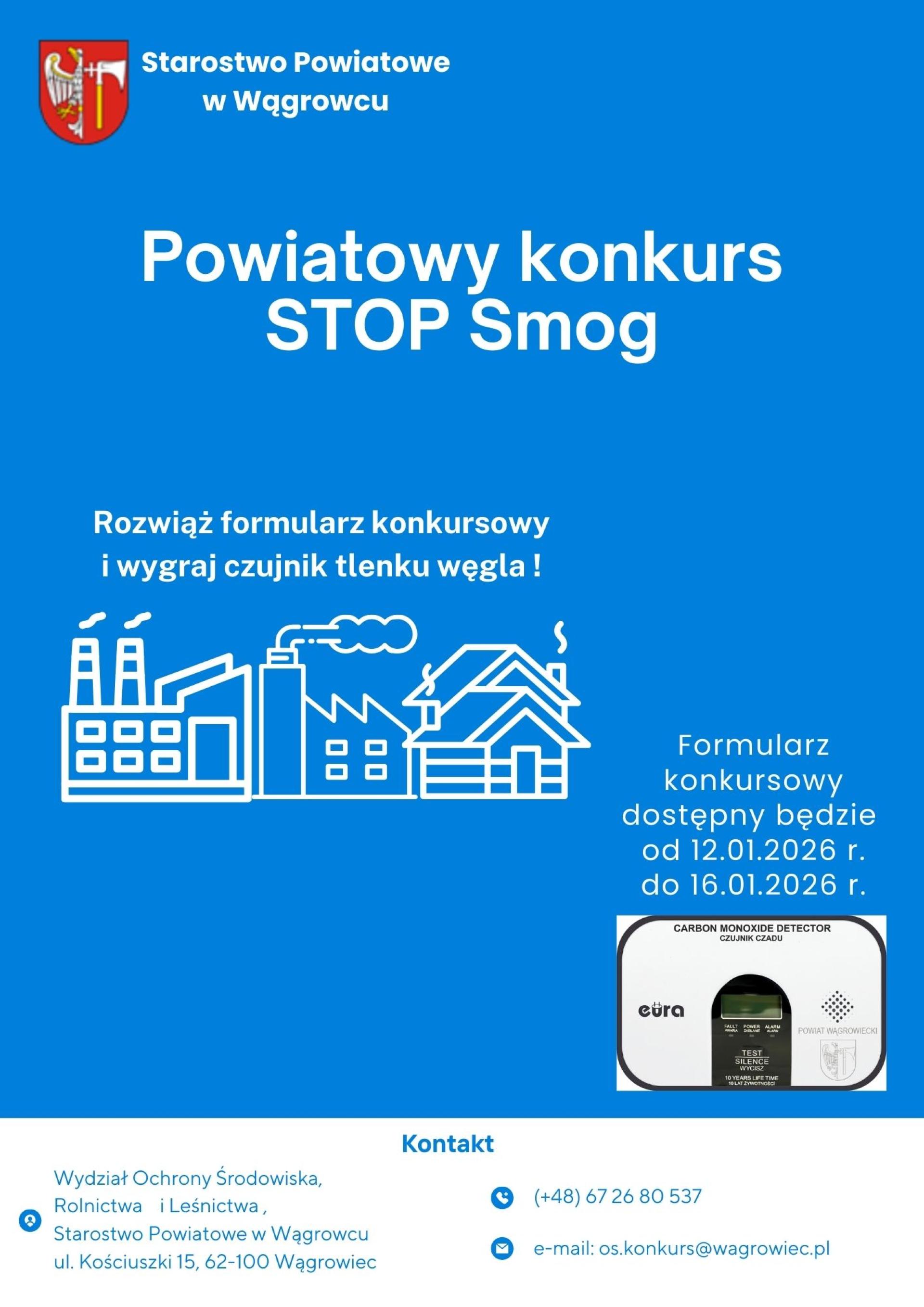Powiatowy Konkurs STOP Smog