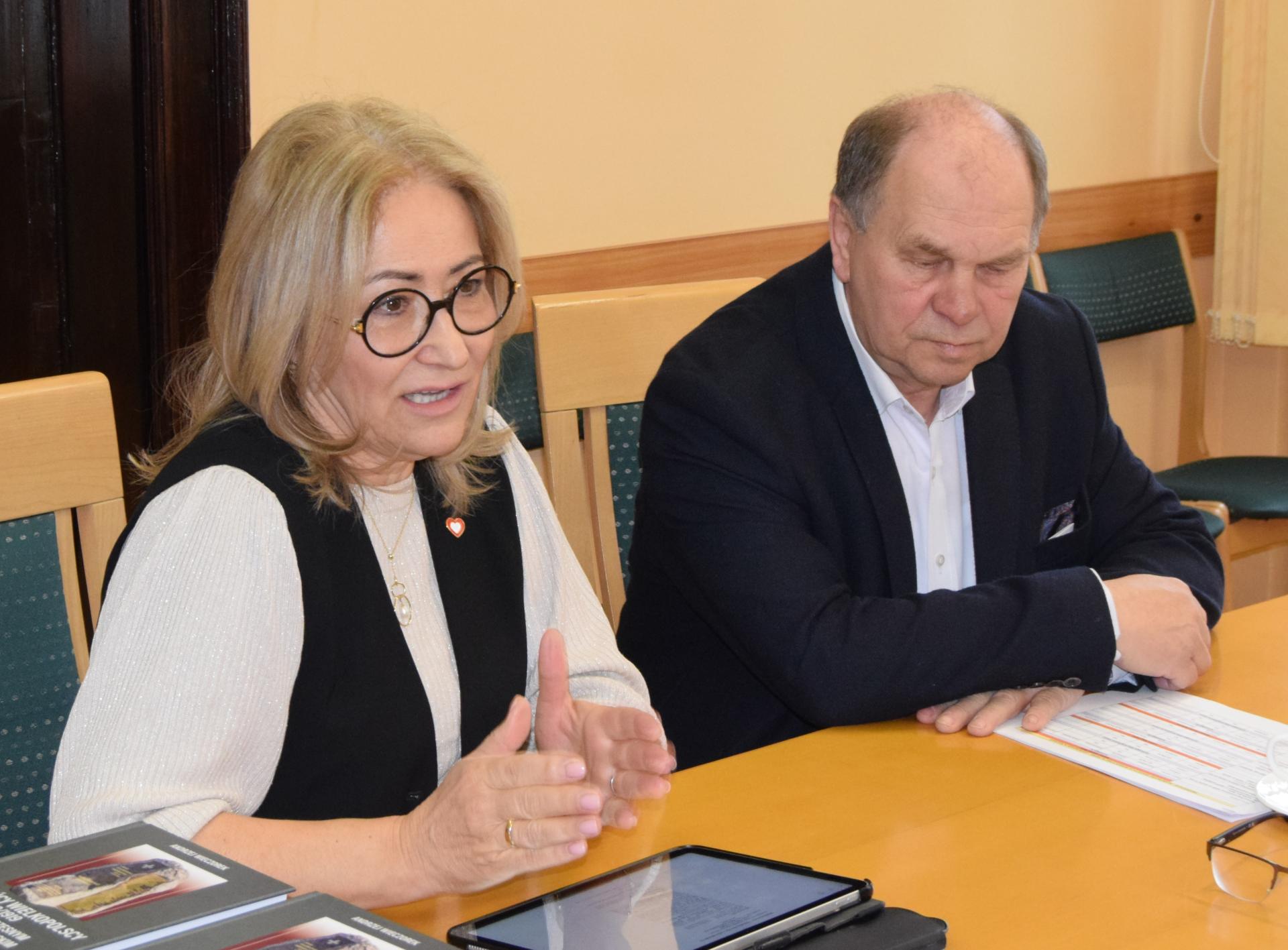 Narada Starosty Wągrowieckiego z włodarzami z udziałem posłanki Janyski