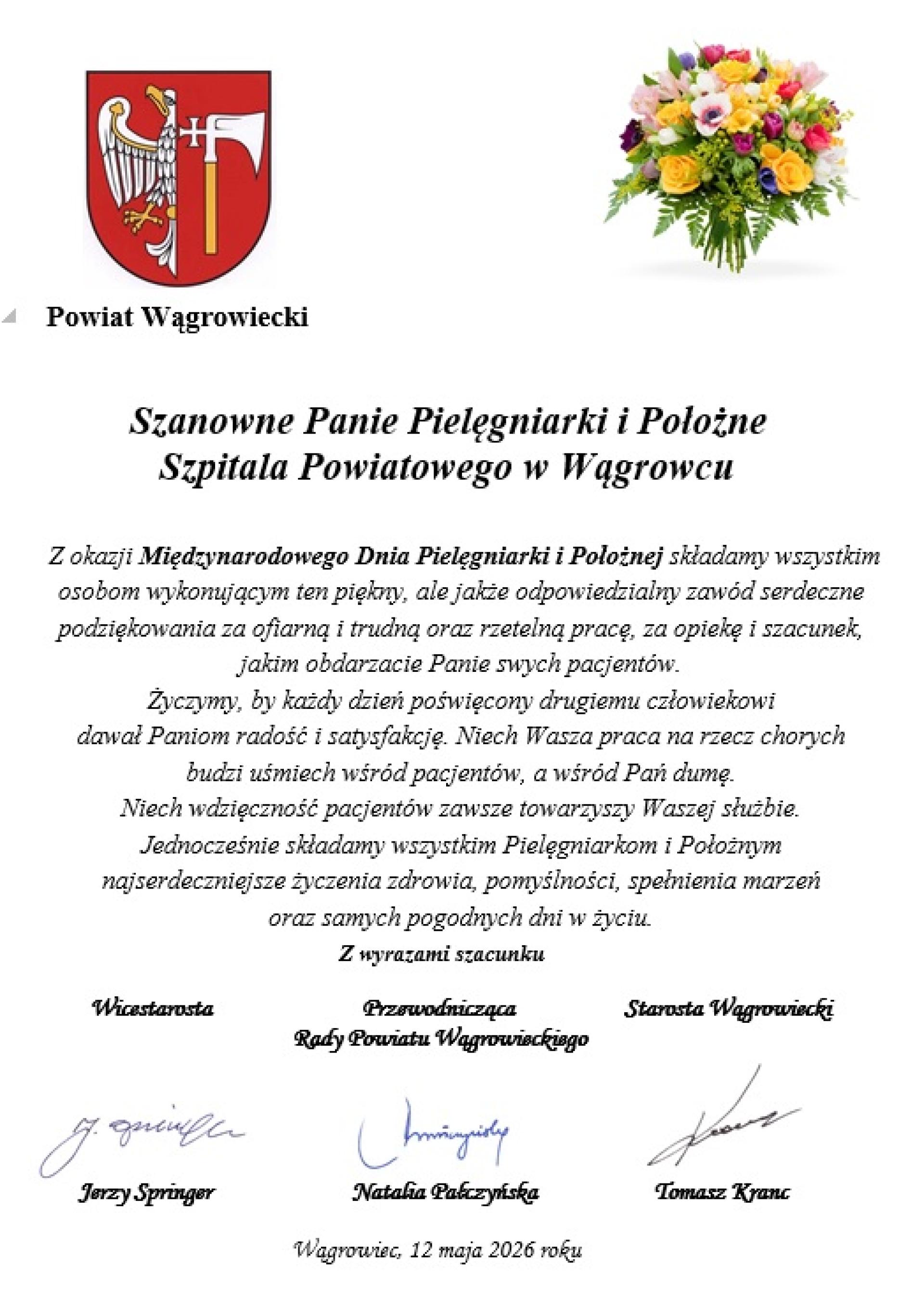 Międzynarodowy Dzień Pielęgniarki i Położnej