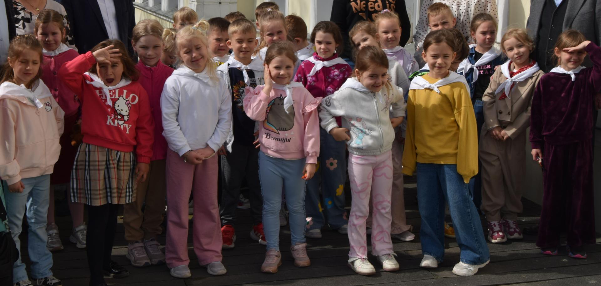 Odwiedziły nas dzieci z Przedszkola nr 6 w Wągrowcu