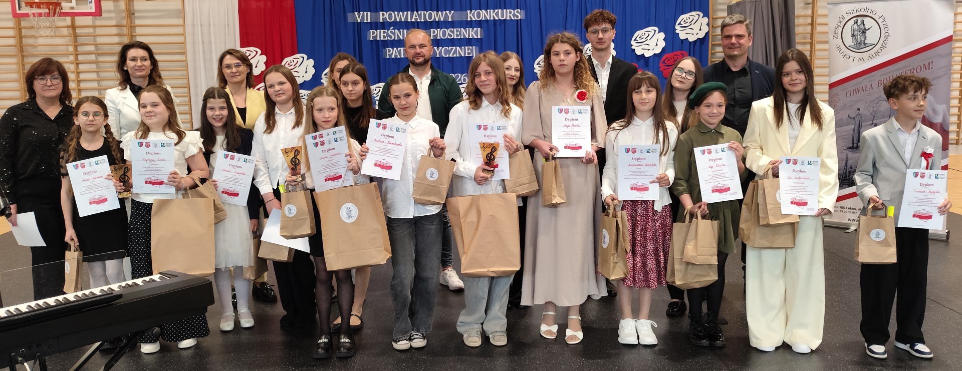 VII Powiatowy Konkurs Pieśni i Piosenki Patriotycznej w Łeknie